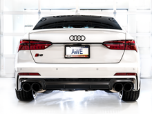 Load image into Gallery viewer, AWE Tuning 19-23 Audi C8 S6/S7 2.9T V6 AWD Track Edition Exhaust - Diamond Black Tips - Black Ops Auto Works