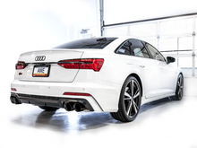 Load image into Gallery viewer, AWE Tuning 19-23 Audi C8 S6/S7 2.9T V6 AWD Track Edition Exhaust - Diamond Black Tips - Black Ops Auto Works