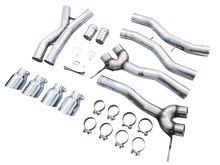 Load image into Gallery viewer, AWE Track Edition Catback Exhaust for BMW G8X M3/M4 - Chrome Silver Tips - Black Ops Auto Works