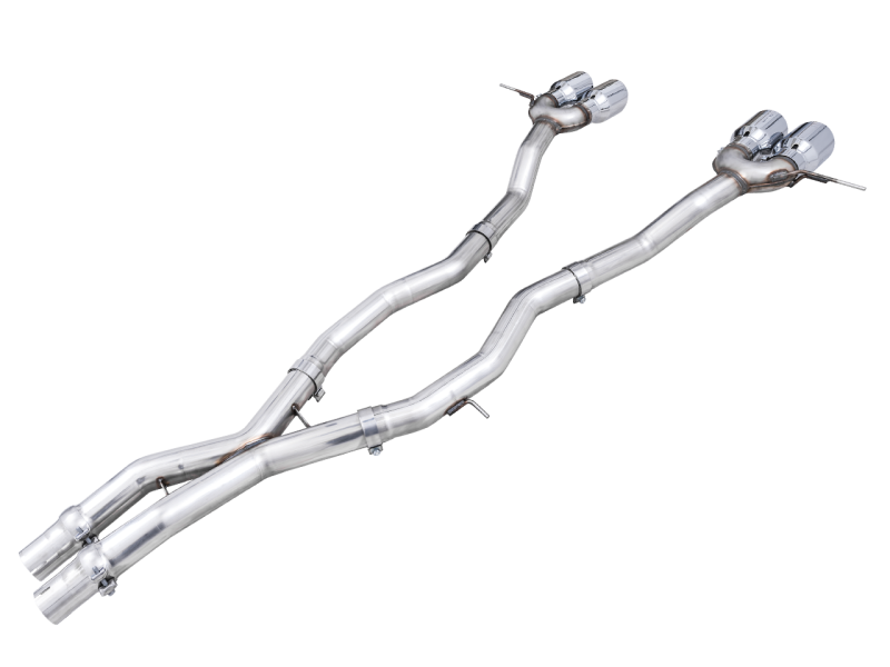 AWE Track Edition Catback Exhaust for BMW G8X M3/M4 - Chrome Silver Tips - Black Ops Auto Works