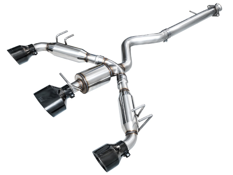 AWE Tuning 2023+ Toyota GR Corolla Track Edition Exhaust - Diamond Black Tips-AWE Tuning-Catback