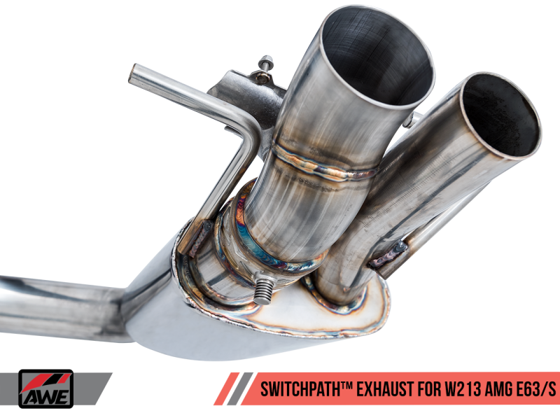 AWE Tuning Mercedes-Benz W213 AMG E63/S Sedan/Wagon SwitchPath Exhaust System - for DPE Cars - Black Ops Auto Works