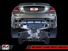 Load image into Gallery viewer, AWE Tuning Mercedes-Benz W213 AMG E63/S Sedan/Wagon SwitchPath Exhaust System - for DPE Cars - Black Ops Auto Works