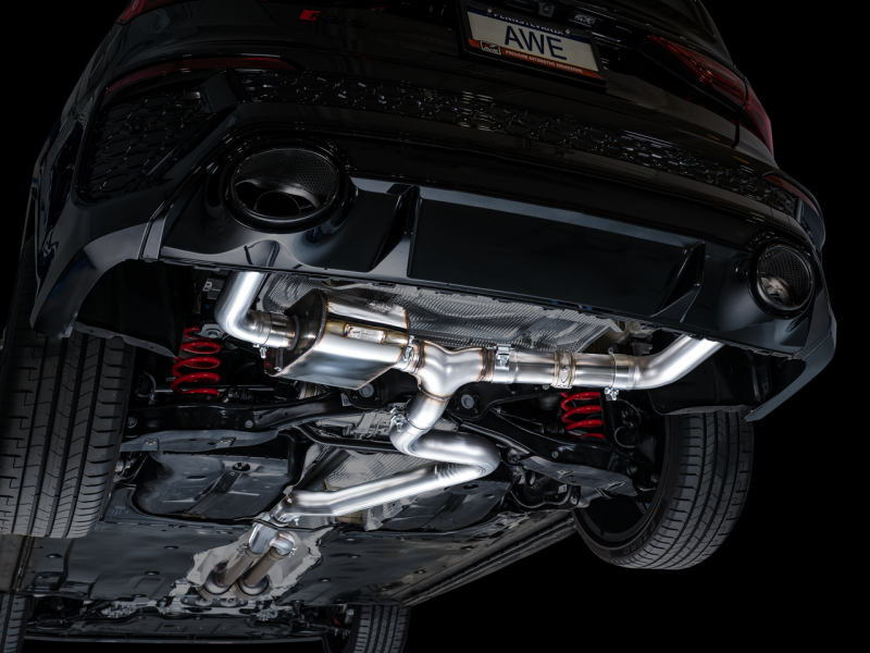 AWE Tuning Audi 22-23 8Y RS3 Cat-Back SwitchPath Exhaust (No Tips) - Black Ops Auto Works
