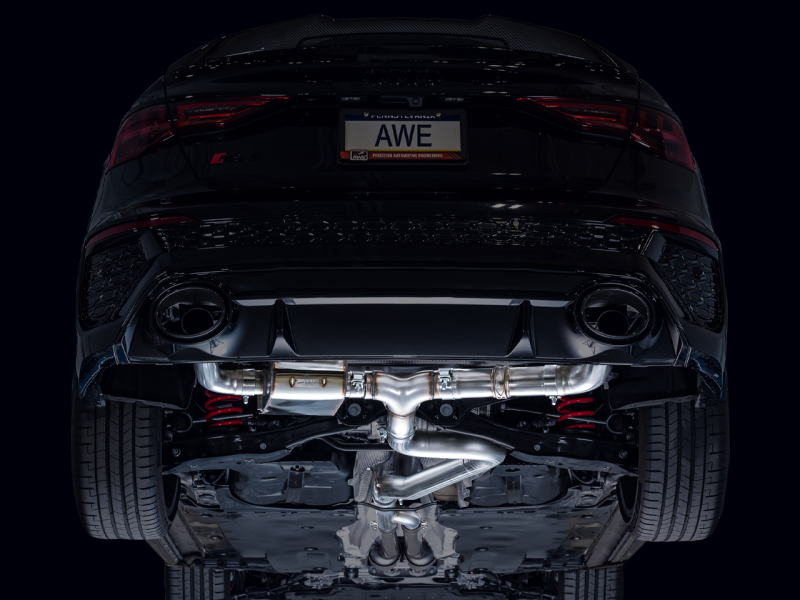 AWE Tuning Audi 22-23 8Y RS3 Cat-Back SwitchPath Exhaust (No Tips) - Black Ops Auto Works