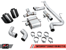Load image into Gallery viewer, AWE Tuning 18-19 Audi TT RS 2.5L Turbo Coupe 8S/MK3 SwitchPath Exhaust w/Diamond Black RS-Style Tips - Black Ops Auto Works