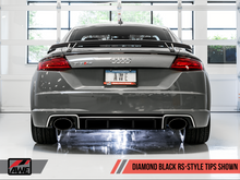 Load image into Gallery viewer, AWE Tuning 18-19 Audi TT RS 2.5L Turbo Coupe 8S/MK3 SwitchPath Exhaust w/Diamond Black RS-Style Tips - Black Ops Auto Works