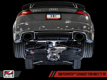 Load image into Gallery viewer, AWE Tuning 18-19 Audi TT RS 2.5L Turbo Coupe 8S/MK3 SwitchPath Exhaust w/Diamond Black RS-Style Tips - Black Ops Auto Works