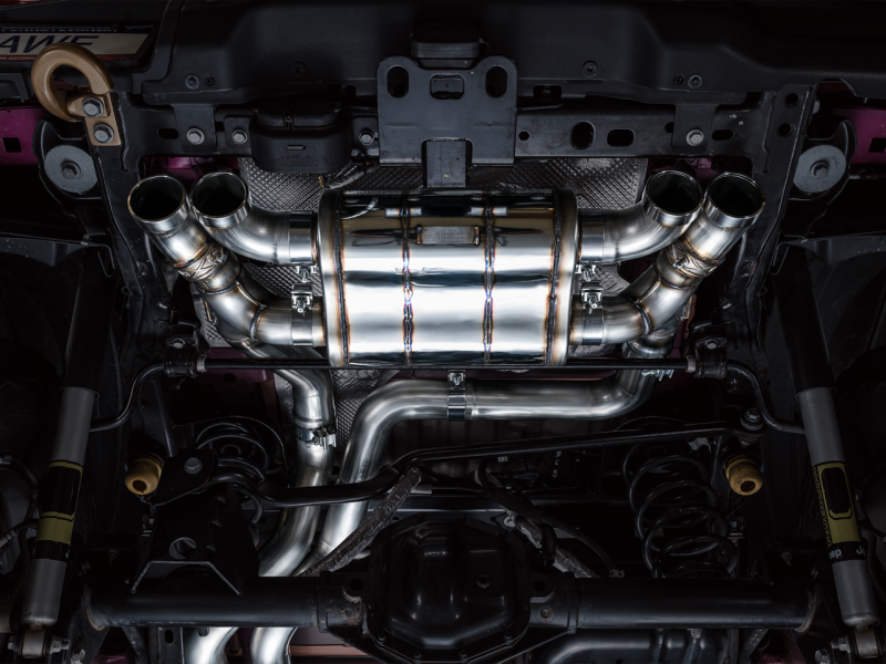 AWE 21+ Wrangler 392 Switchpath Cat-Back Exhaust- Quad BashGuards - Black Ops Auto Works