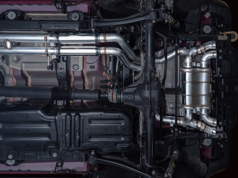 AWE 21+ Wrangler 392 Switchpath Cat-Back Exhaust- Quad BashGuards - Black Ops Auto Works