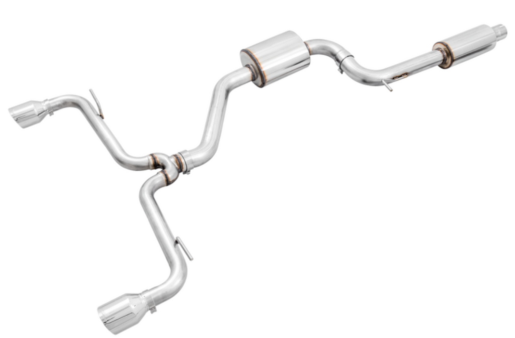 AWE Tuning Volkswagen Golf R MK7.5 SwitchPath Exhaust w/Chrome Silver Tips 102mm AWE Tuning