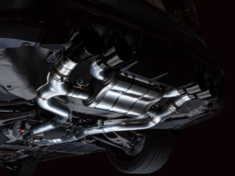 AWE SwitchPath Catback Exhaust for BMW G8X M3/M4 - Diamond Black Tips - Black Ops Auto Works