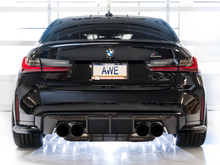 Load image into Gallery viewer, AWE SwitchPath Catback Exhaust for BMW G8X M3/M4 - Diamond Black Tips - Black Ops Auto Works