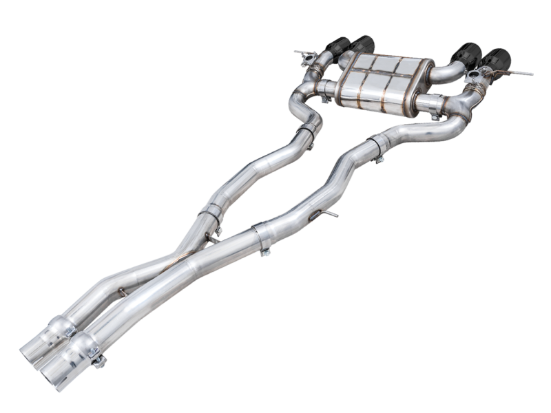 AWE SwitchPath Catback Exhaust for BMW G8X M3/M4 - Diamond Black Tips - Black Ops Auto Works