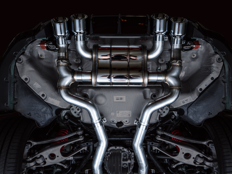 AWE SwitchPath Catback Exhaust for BMW G8X M3/M4 - Chrome Silver Tips - Black Ops Auto Works