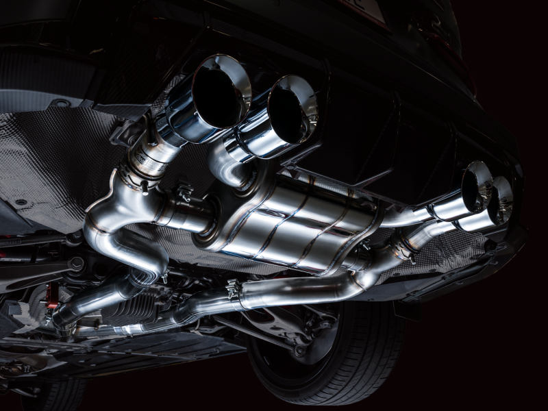 AWE SwitchPath Catback Exhaust for BMW G8X M3/M4 - Chrome Silver Tips - Black Ops Auto Works