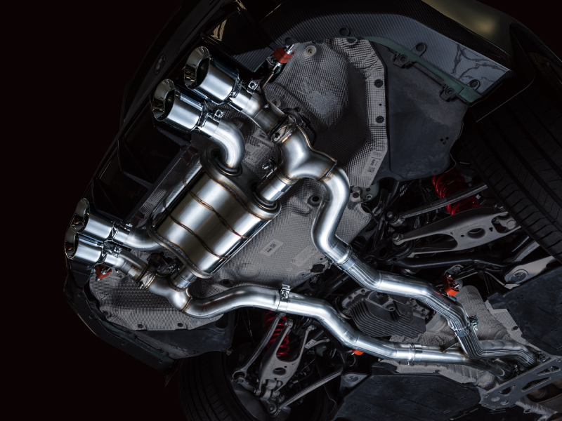 AWE SwitchPath Catback Exhaust for BMW G8X M3/M4 - Chrome Silver Tips - Black Ops Auto Works