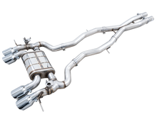 Load image into Gallery viewer, AWE SwitchPath Catback Exhaust for BMW G8X M3/M4 - Chrome Silver Tips - Black Ops Auto Works