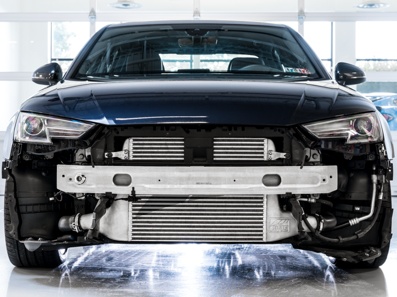 AWE Tuning 2018-2019 Audi B9 S4 / S5 Quattro 3.0T Cold Front Intercooler Kit - Black Ops Auto Works