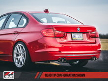 Load image into Gallery viewer, AWE Tuning BMW F3X 328i/428i Non-M Sport Quad Tip Marking Template - Black Ops Auto Works