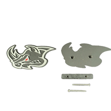 Load image into Gallery viewer, Exotic Innovations Angry Rhino badge