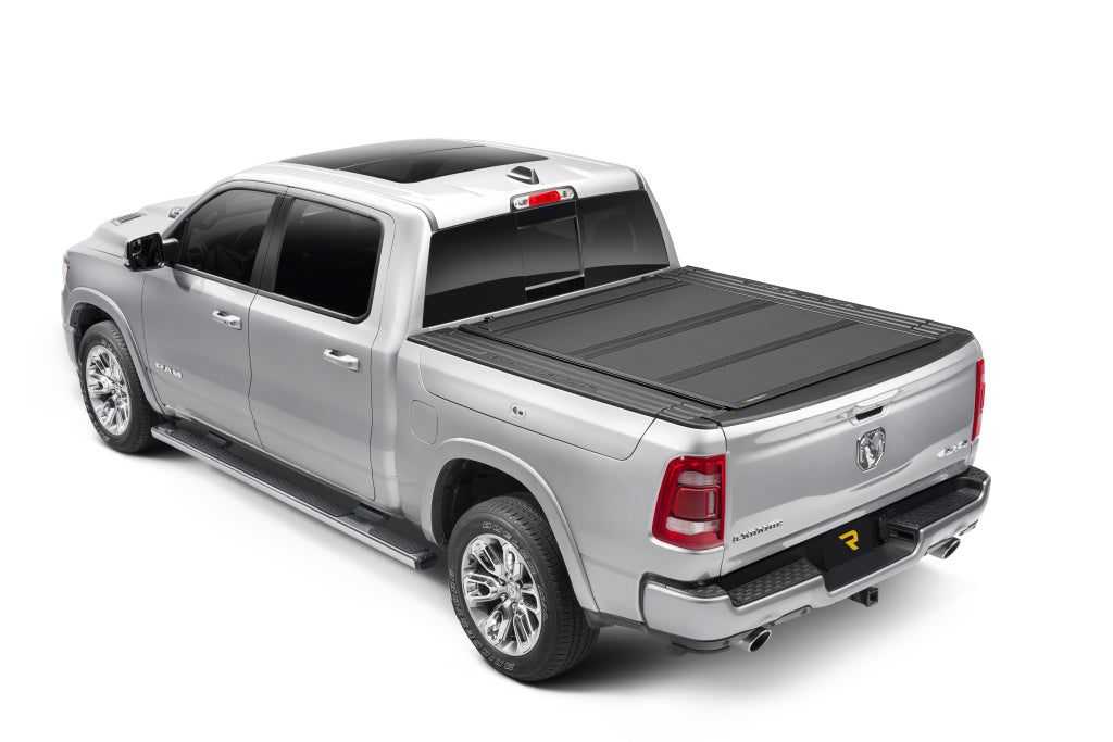 -BAK 09-18 Dodge Ram 1500 (19-20 Classic Only) 5ft 7in Bed (w/ Ram Box) BAKFlip MX4 Matte Finish-Tonneau Covers - Hard Fold-BAK