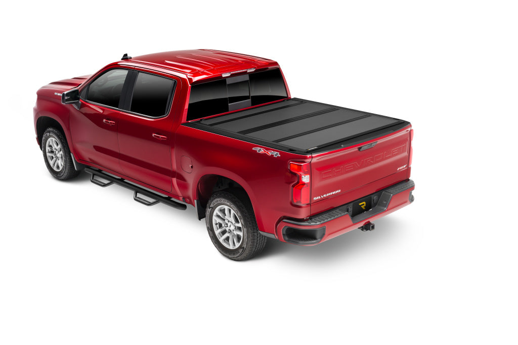 -BAK 19-21 GM Sierra 1500 (Carbon Pro Bed) 5ft 8in Bed BAKFlip MX4 Matte Finish-Tonneau Covers - Hard Fold-BAK