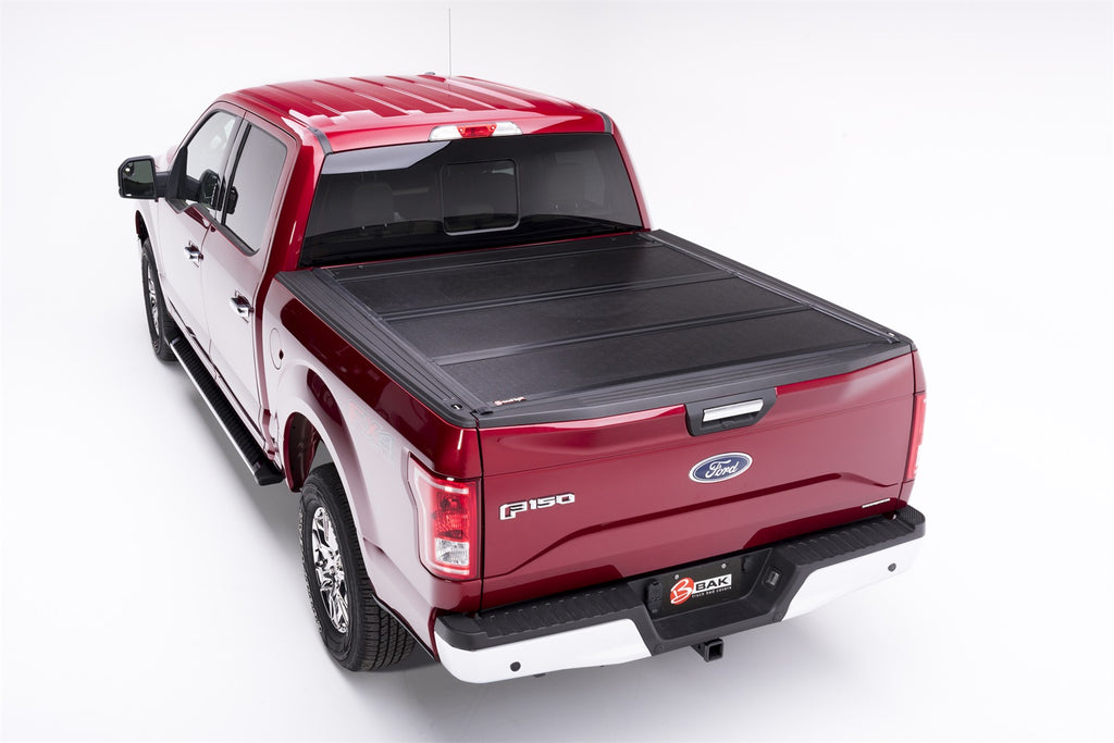 -BAK 2021+ Ford F-150 Regular Super Cab & Super Crew (4 Door) BAKFlip F1 6.5ft Bed Cover-Tonneau Covers - Hard Fold-BAK