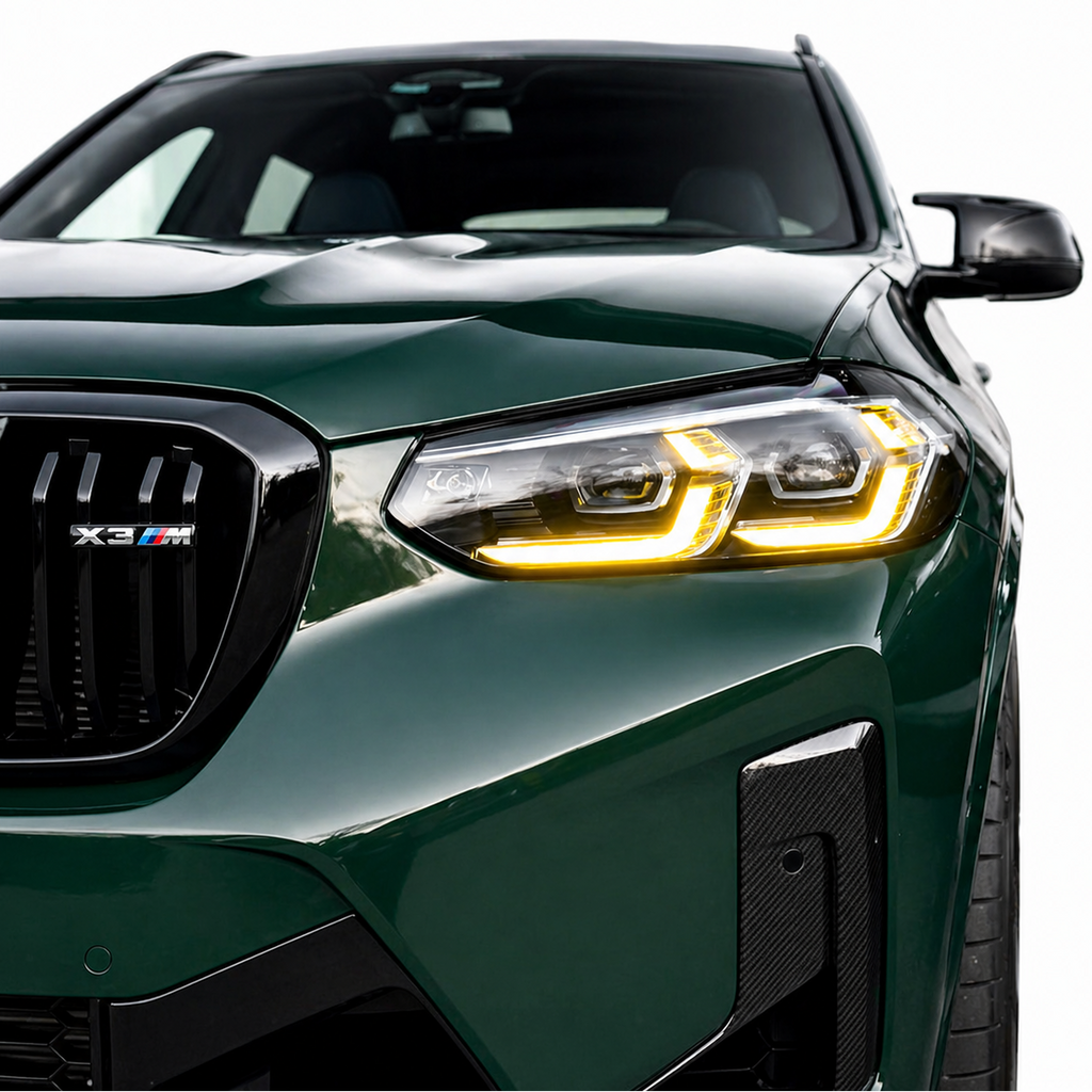 BMW CSL yellow DRL upgrade