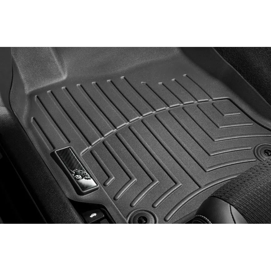 Black Ops Floor Mat Inlay: Carbon/ Silver - Black Ops Auto Works