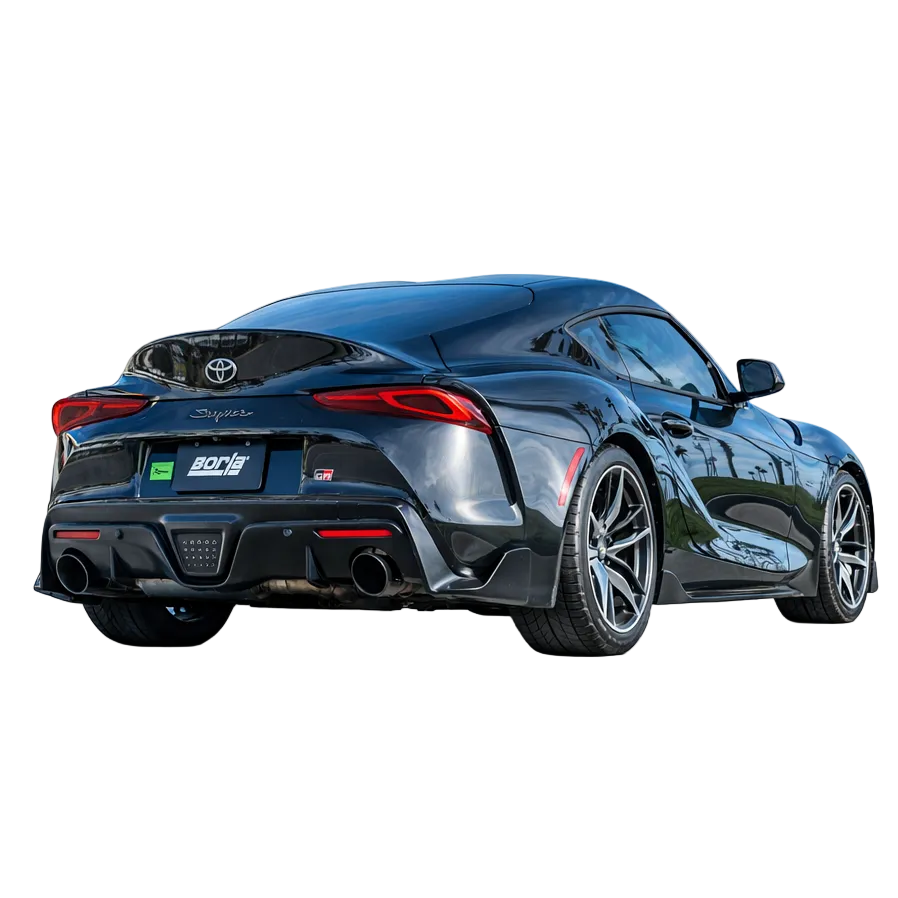 Borla Borla 20-25 Toyota GR Supra ATAK Cat-Back Exhaust System w/ Black Chrome Tips