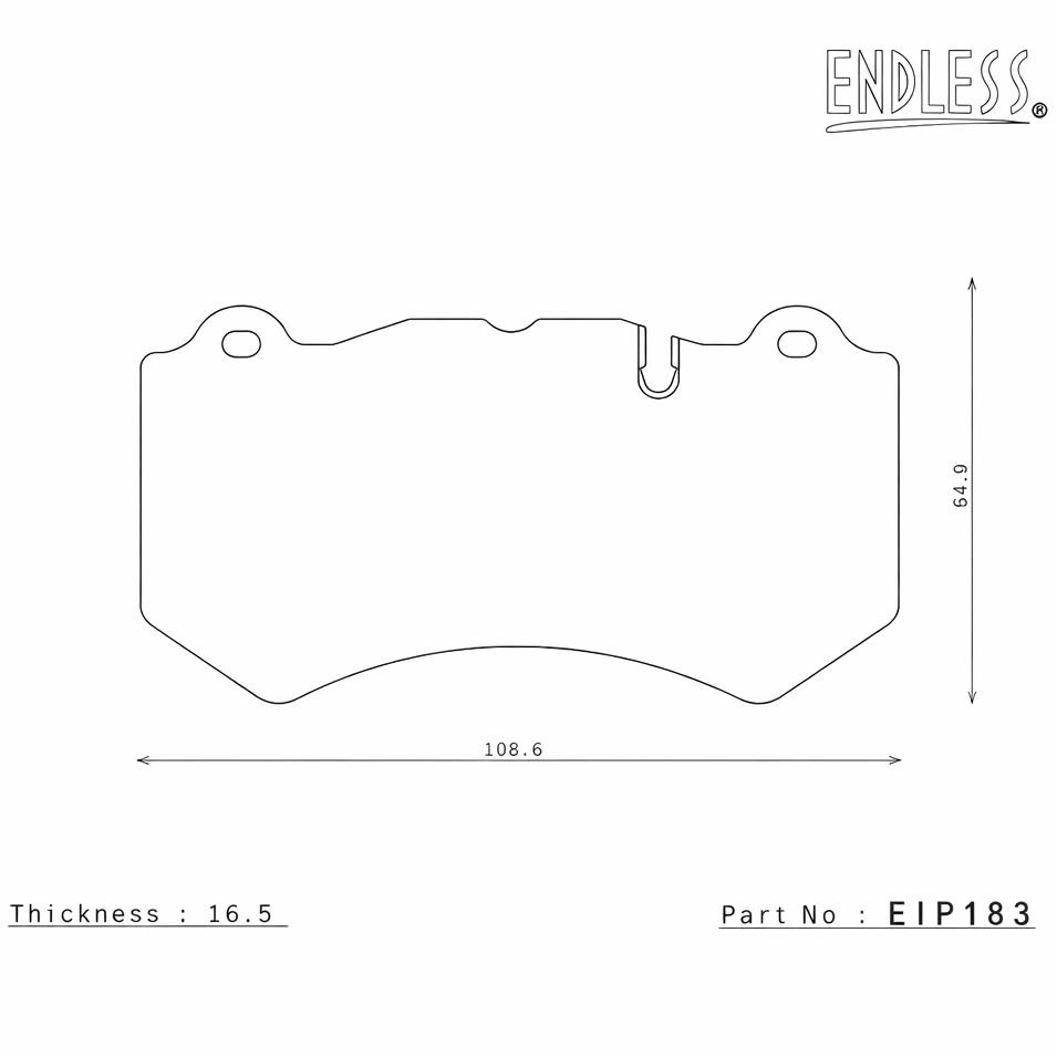 Graphite Metallic brake pad compound