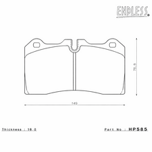 Load image into Gallery viewer, Endless HP585 brake pad