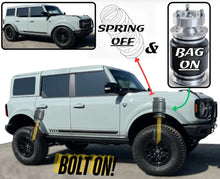 Load image into Gallery viewer, -Ford Bronco 2021-2024 Air Bag Conversion for OE Bilstien (Sasquatch)-Air Suspension Kits-Universal Air