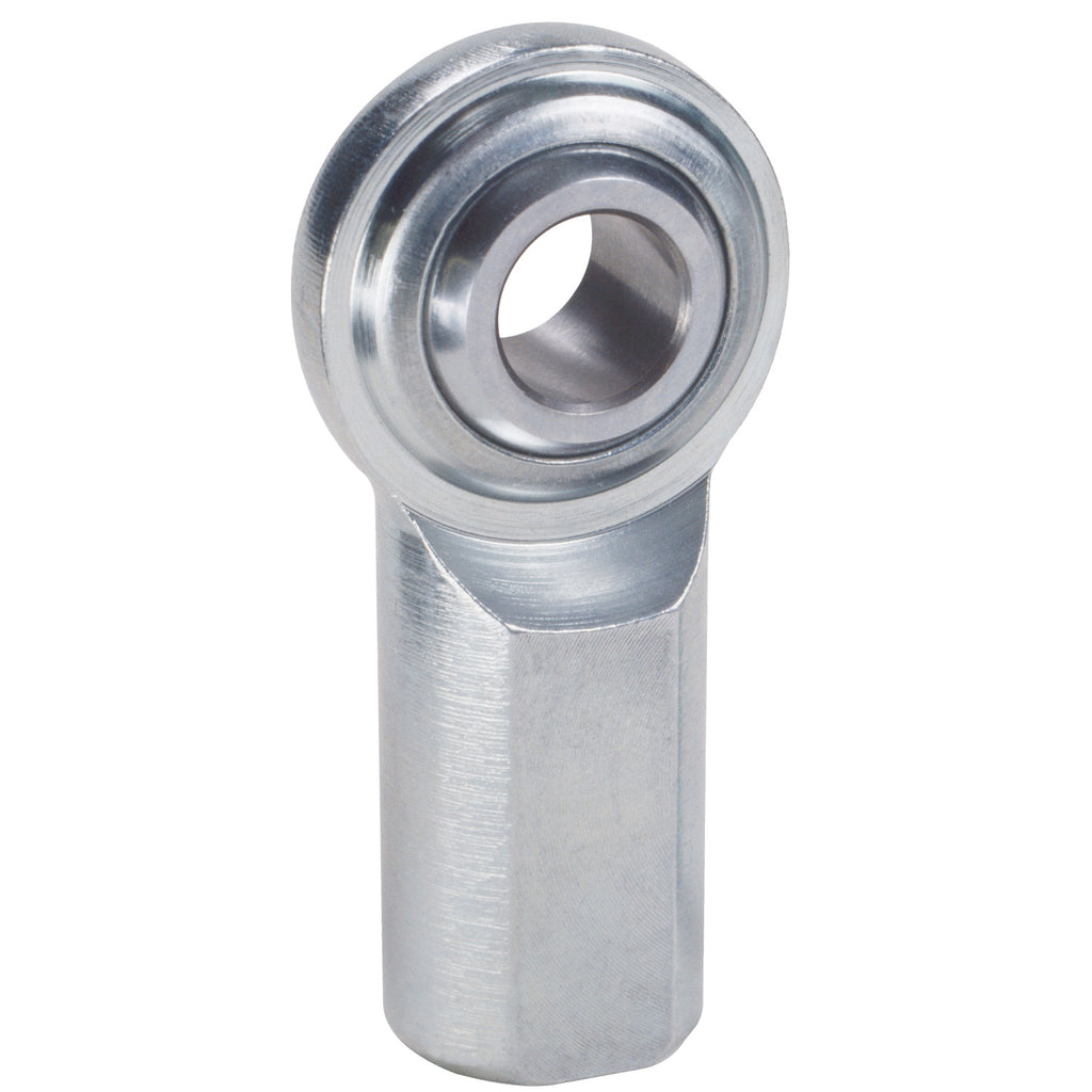 -QA1 C Series 2-Pc Rod End - Female/Right Hand - .5in Bore x 1/2-20 - Carbon Steel-Tie Rods-QA1