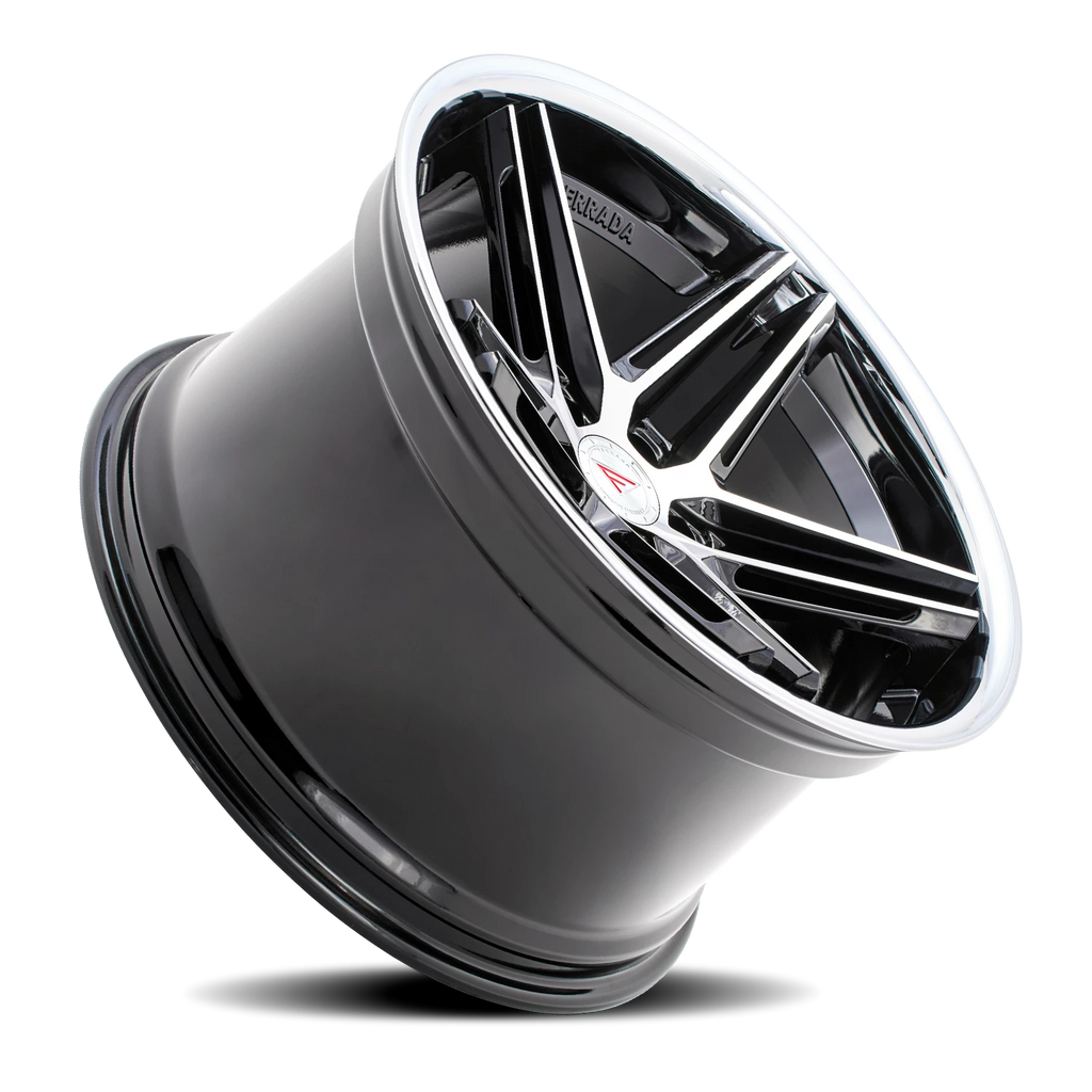 Ferrada Wheels Ferrada CM1 MA 20x10.5 +40 5x114mm 73.1mm Machined Black Chrome Lip
