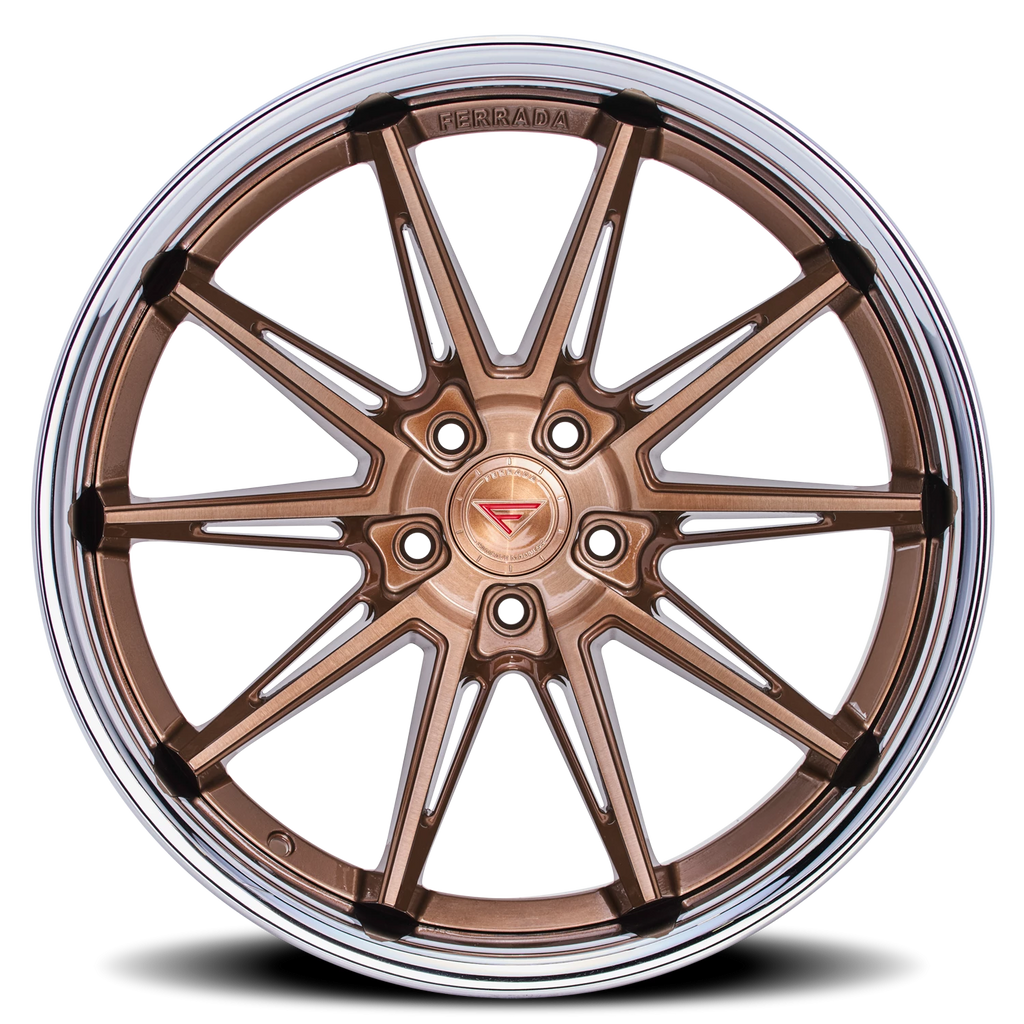 Ferrada Wheels Ferrada CM2 BCP 20x10 +40 5x120mm 72.56mm Brushed Cobre Chrome Lip