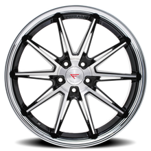 Load image into Gallery viewer, Ferrada Wheels Ferrada CM2 MA 20x10.5 +25 5x112mm 66.56mm Machined Black Chrome Lip