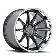 Load image into Gallery viewer, Ferrada Wheels Ferrada CM2 MG 22x9.5 +20 5x112mm 66.56mm Matte Graphite Chrome Lip