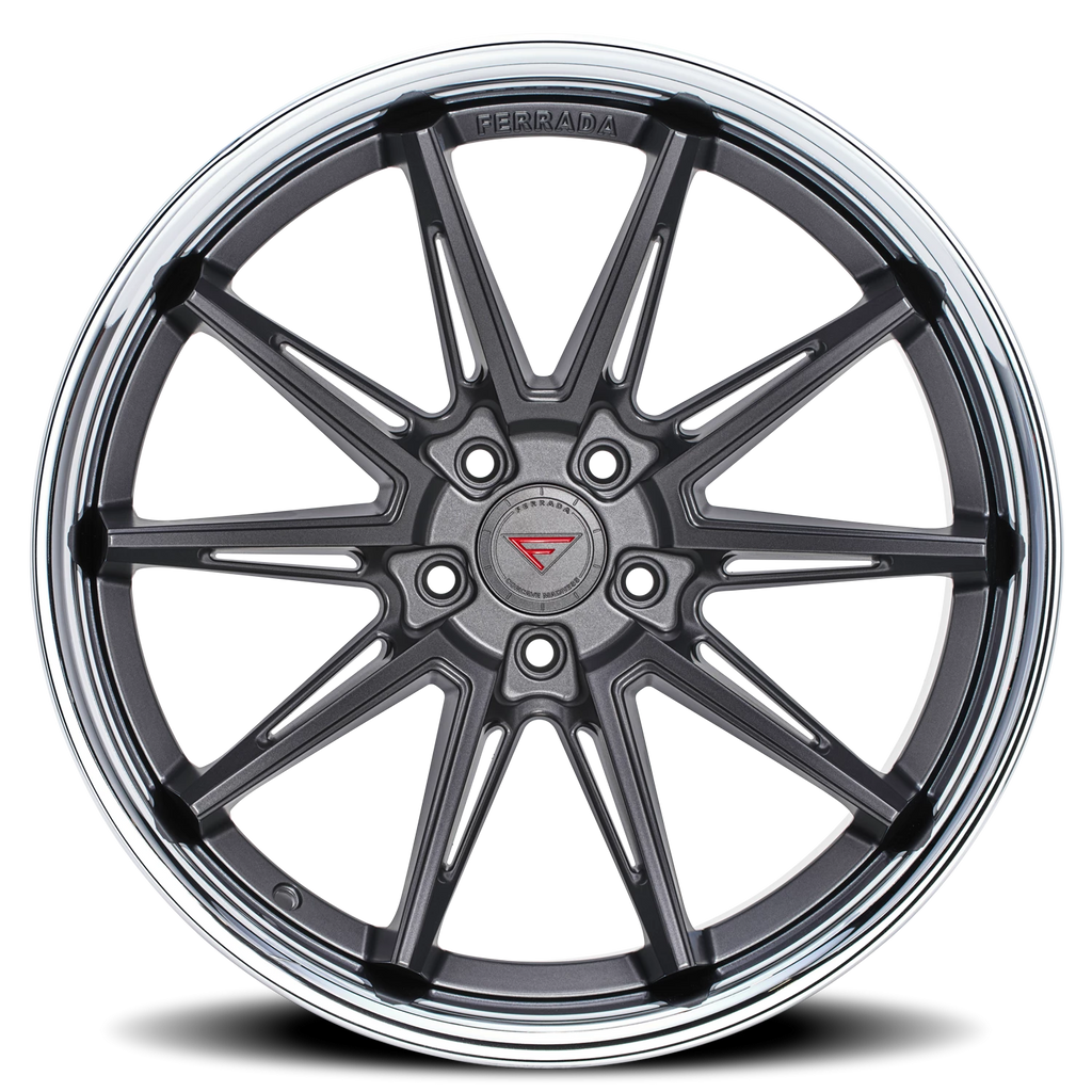 Ferrada Wheels Ferrada CM2 MG 20x11.5 +30 5x114mm 73.1mm Matte Graphite Chrome Lip