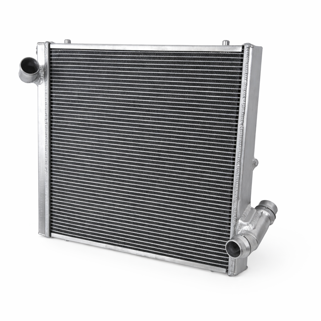 CSF 7241 left aluminum radiator for 2019+ Porsche 911 992.1 and 992.2 3.0T shown in main product view