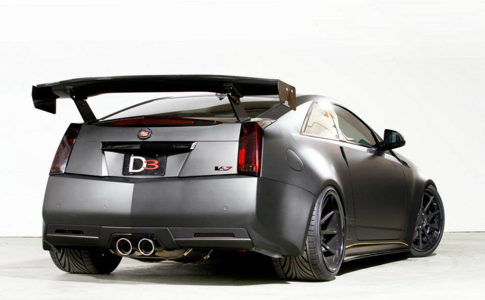 -APR Performance Cadillac CTS-V Coupe GTC-500 Adjustable Wing 2011-2015