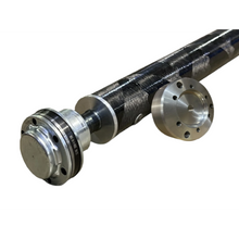 Load image into Gallery viewer, 2015-2017 Mustang GT 6-Speed Manual 1-Piece 3.25″ Carbon Fiber Driveshaft with Direct Fit CV
