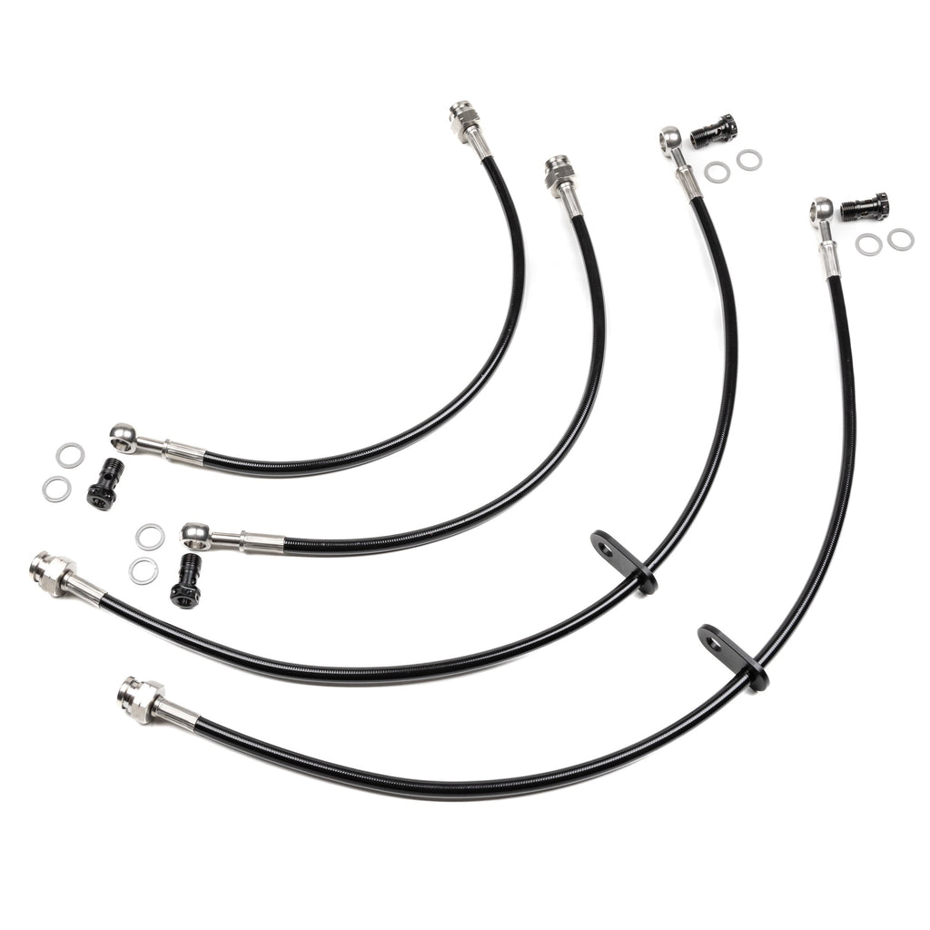 -Chase Bays 00-09 Honda S2000 Front & Rear Caliper Brake Lines-Brake Line Kits-Chase Bays