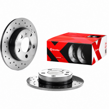 Load image into Gallery viewer, Brembo BRE08.9502.1X Cross Drilled Brake Rotor