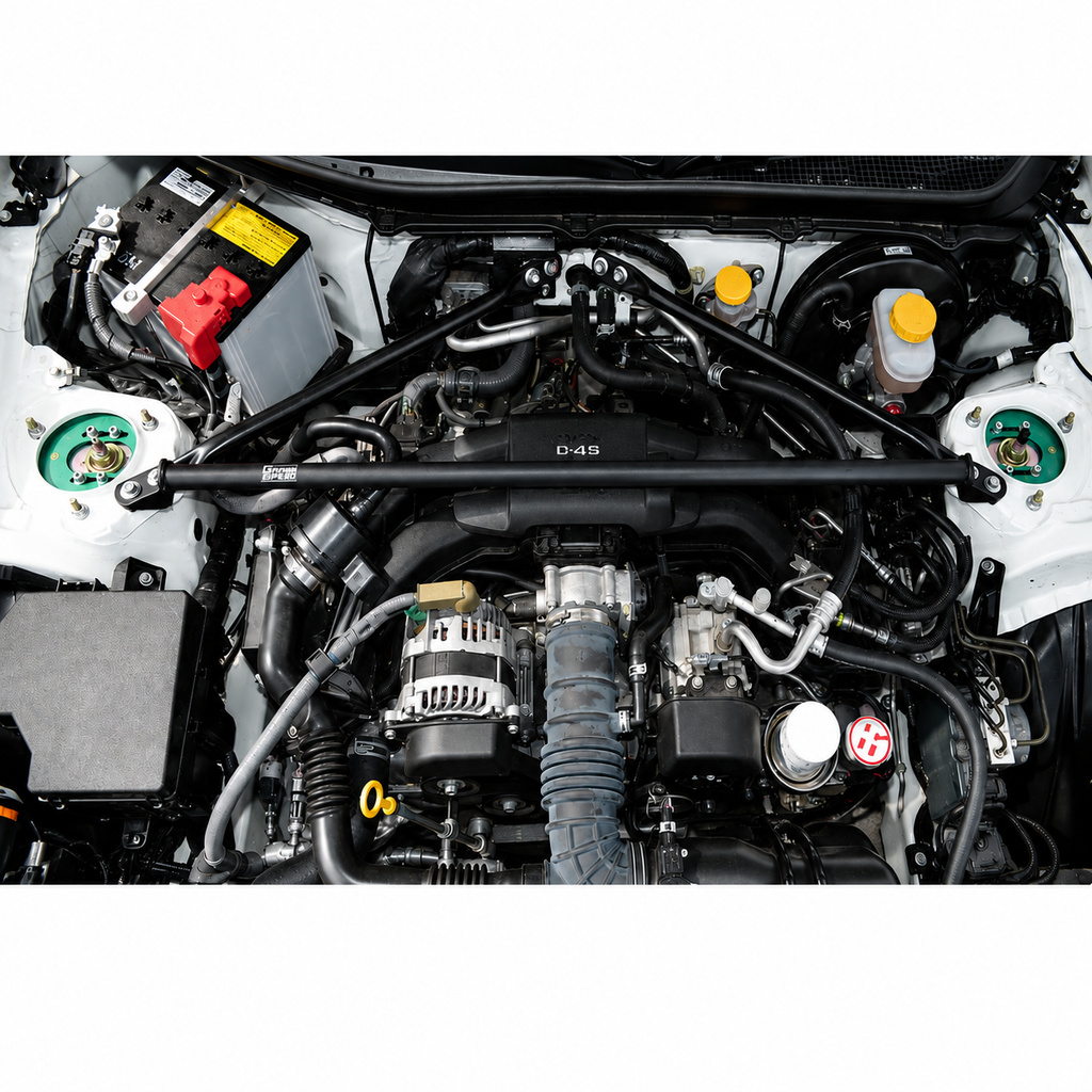 GrimmSpeed Subaru BRZ / Scion FR-S Strut Tower Brace - Black