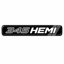 Load image into Gallery viewer, RBD345HDB-2 345 Hemi Dash Badge Dodge Charger 2006-2022