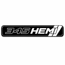 Load image into Gallery viewer, RBD345HDB-2 345 Hemi Dash Badge Dodge Charger 2006-2022