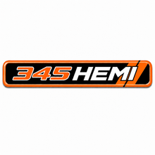 Load image into Gallery viewer, RBD345HDB-2 345 Hemi Dash Badge Dodge Charger 2006-2022