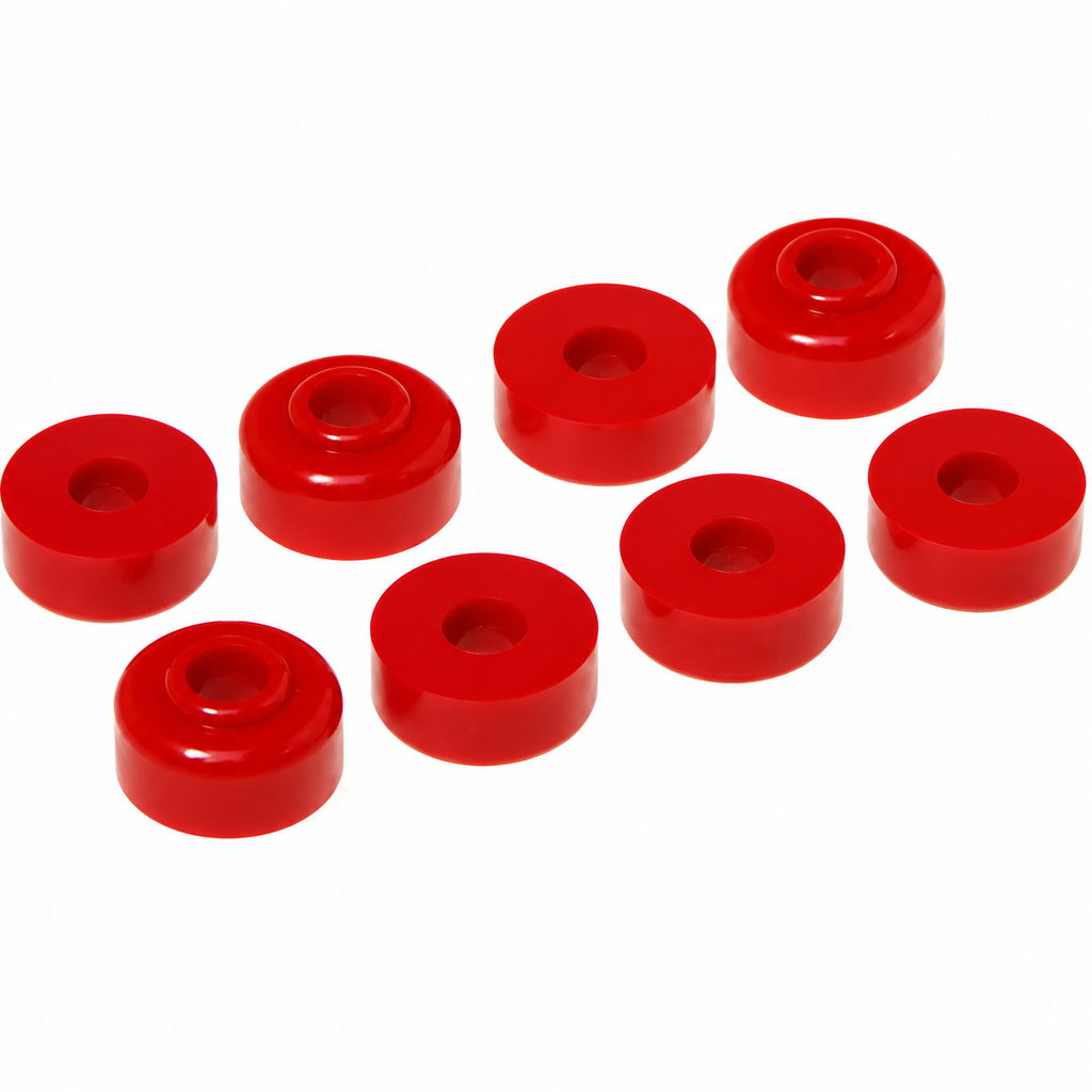 Prothane Universal End Link Bushings - 1/2in x 1 OD (Set of 8) - Red
